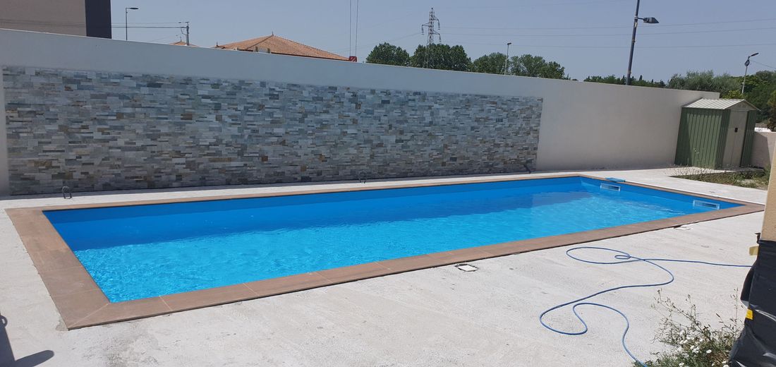 Chantier de piscine
